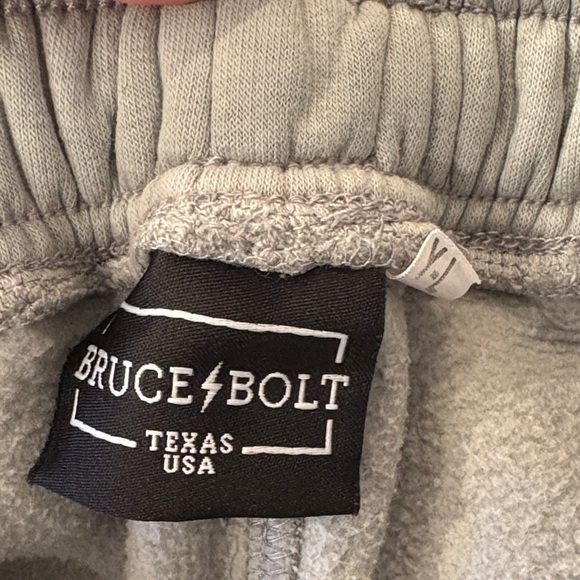 Bruce Bolt gray boys Joggers size YL - Picture 3 of 11